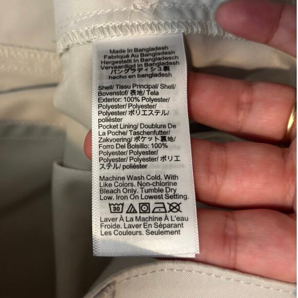 NWT J.Crew Slim Fit Five Pocket Tech Pant In Stone Size 31x30 - Picture 6 of 8